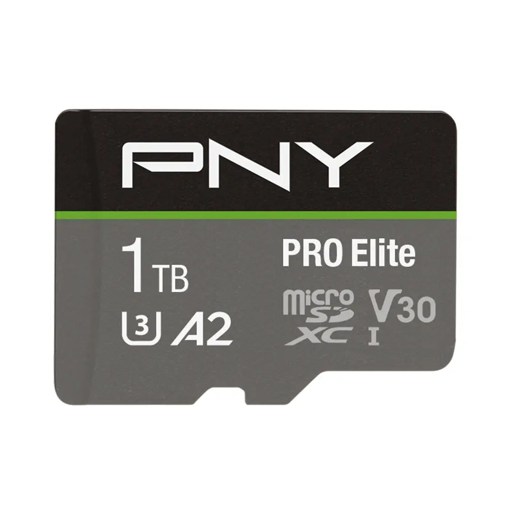 PNY micro-SDXC Pro Elite 1TB PSDU1TBV3 UHS-I U3 A2 & adapter Idealshop