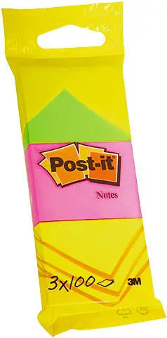 POST-IT Neon Notes 38x51mm Idealshop