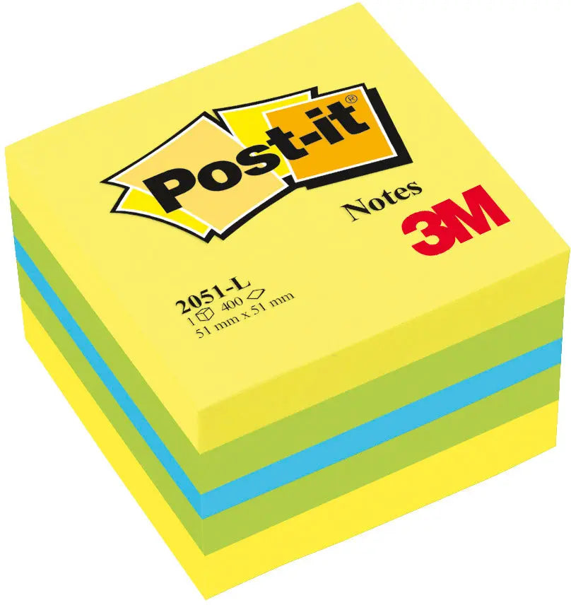 POST-IT Würfel Mini Lemon 51x51mm Idealshop