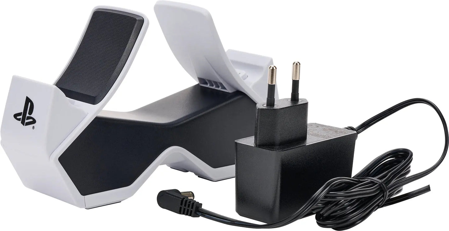 POWER A Off. Lic.Twin Charg.Station 1522855-02 PS5, Wireless Ctrl. Idealshop