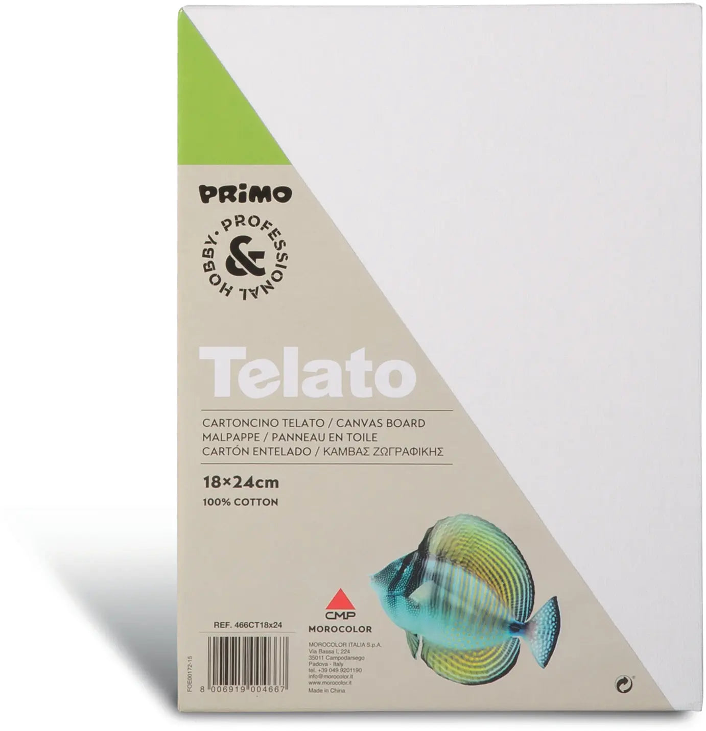 PRIMO Leinwandkarton 18x24cm Idealshop