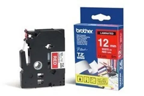 PTOUCH Band, laminiert weiss/rot Idealshop