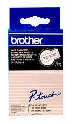 PTOUCH Band, laminiert rot/weiss TC-202 PT-3000 12 mm Idealshop