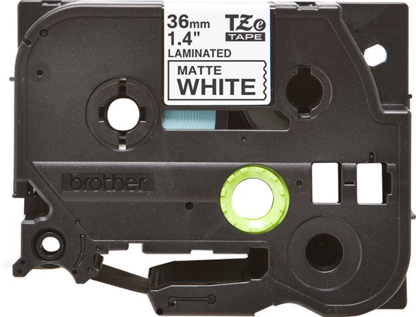 PTOUCH Band matt lamin. schwarz/weiss Idealshop