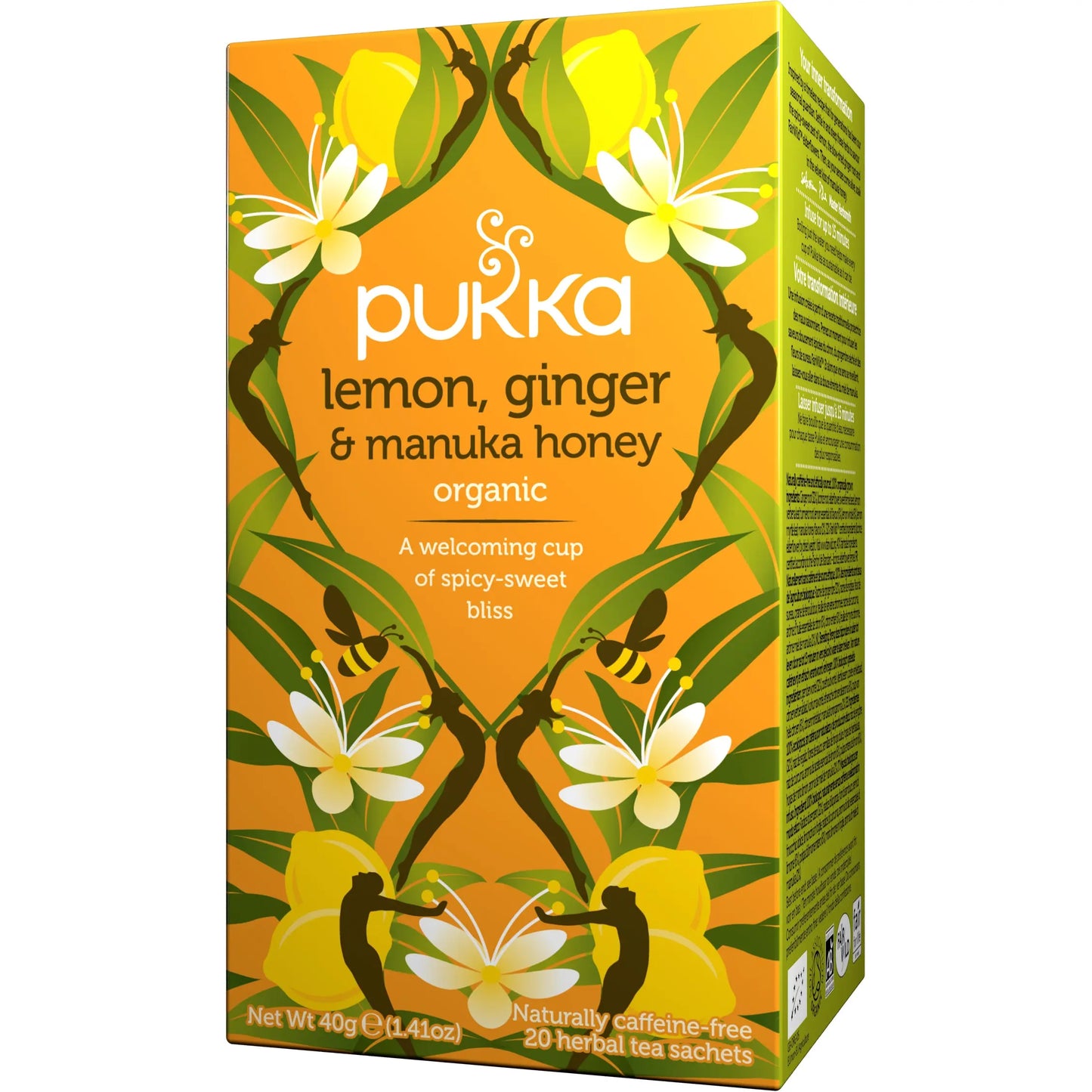 PUKKA Lemon, Ginger, Manuka-Honey Idealshop