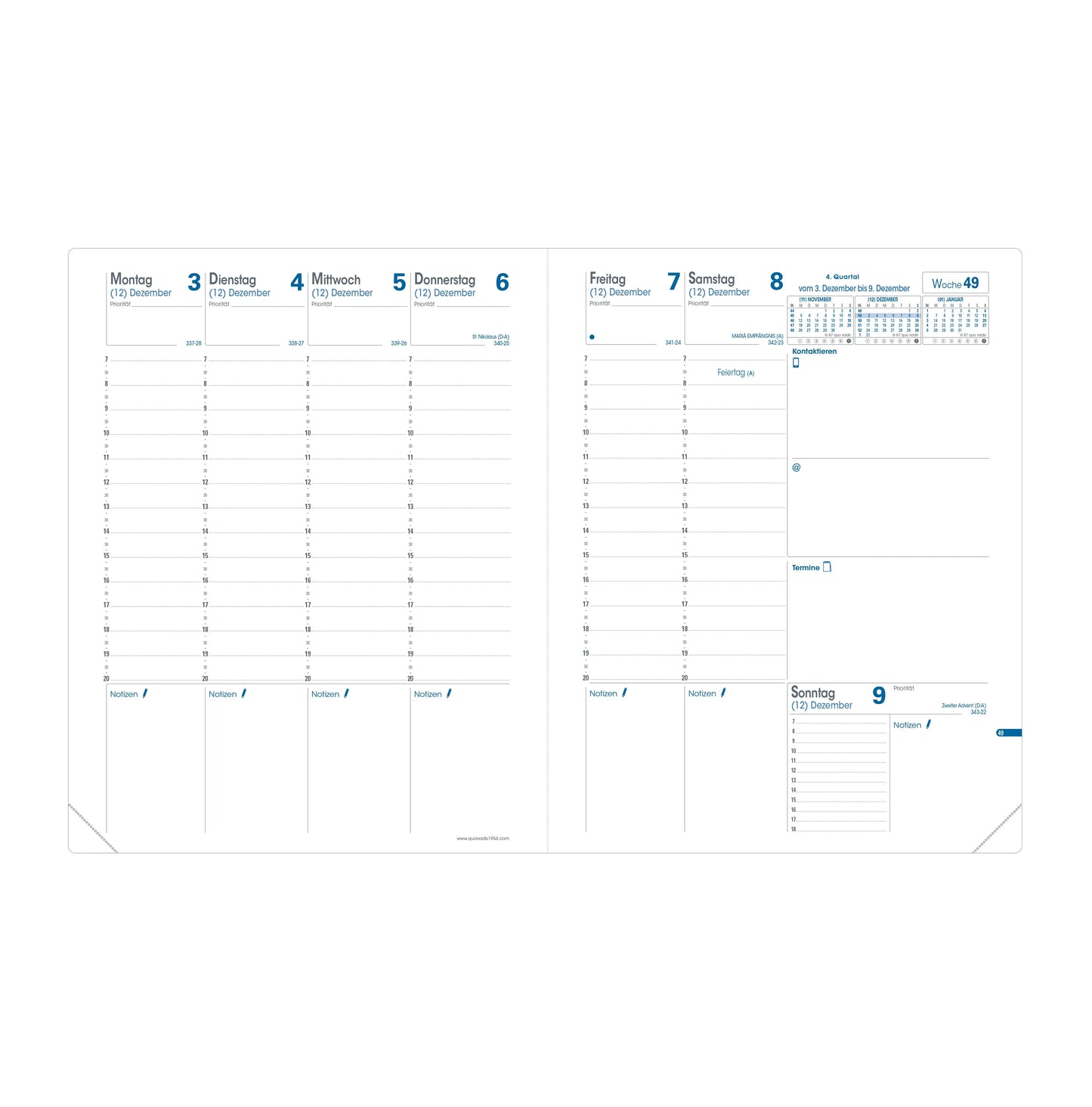 QUO-VADIS Ersatzinhalt+ Trinote 2025 Idealshop