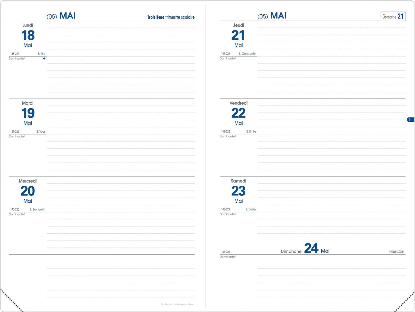 QUO-VADIS Texthebdo Ersatz 25/26 Idealshop