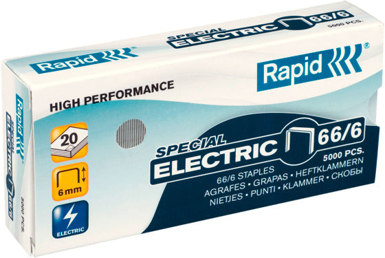 RAPID Heftklammern Strong 66/6 mm 24867800 verzinkt 5000 Stück Idealshop
