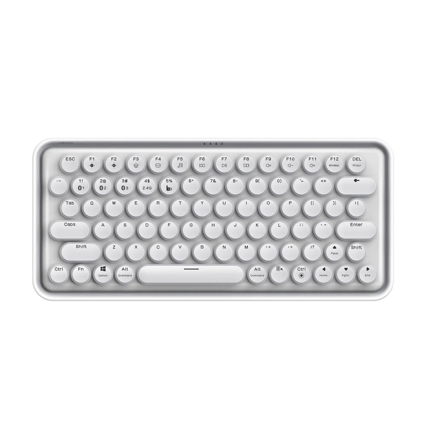 RAPOO Ralemo Pre 5 mech. Keyboard 11567 wireless, White-Silver Idealshop