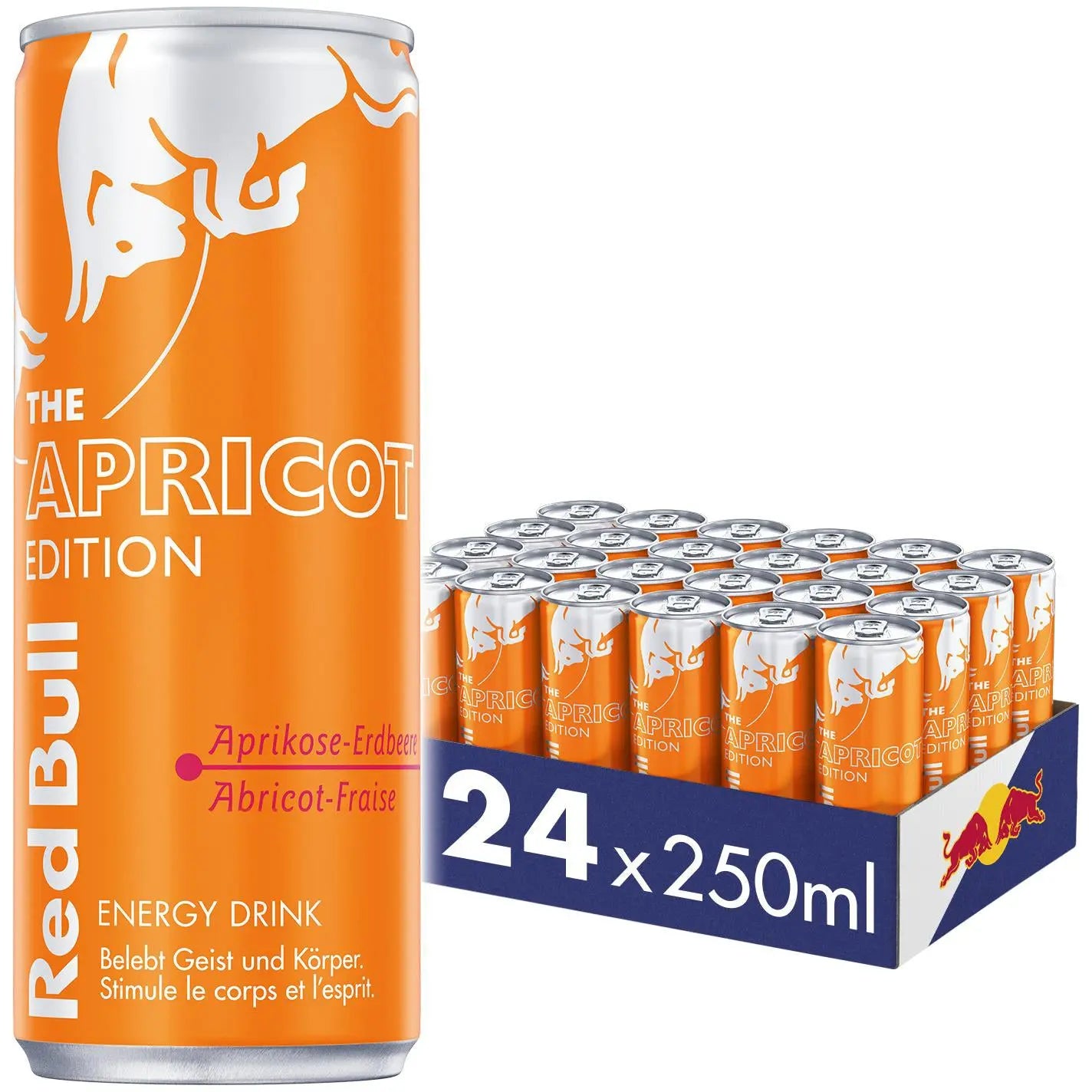 RED BULL Energy Drink Alu RC237868 Apricot Edition 25 cl, 24 Stk. Idealshop