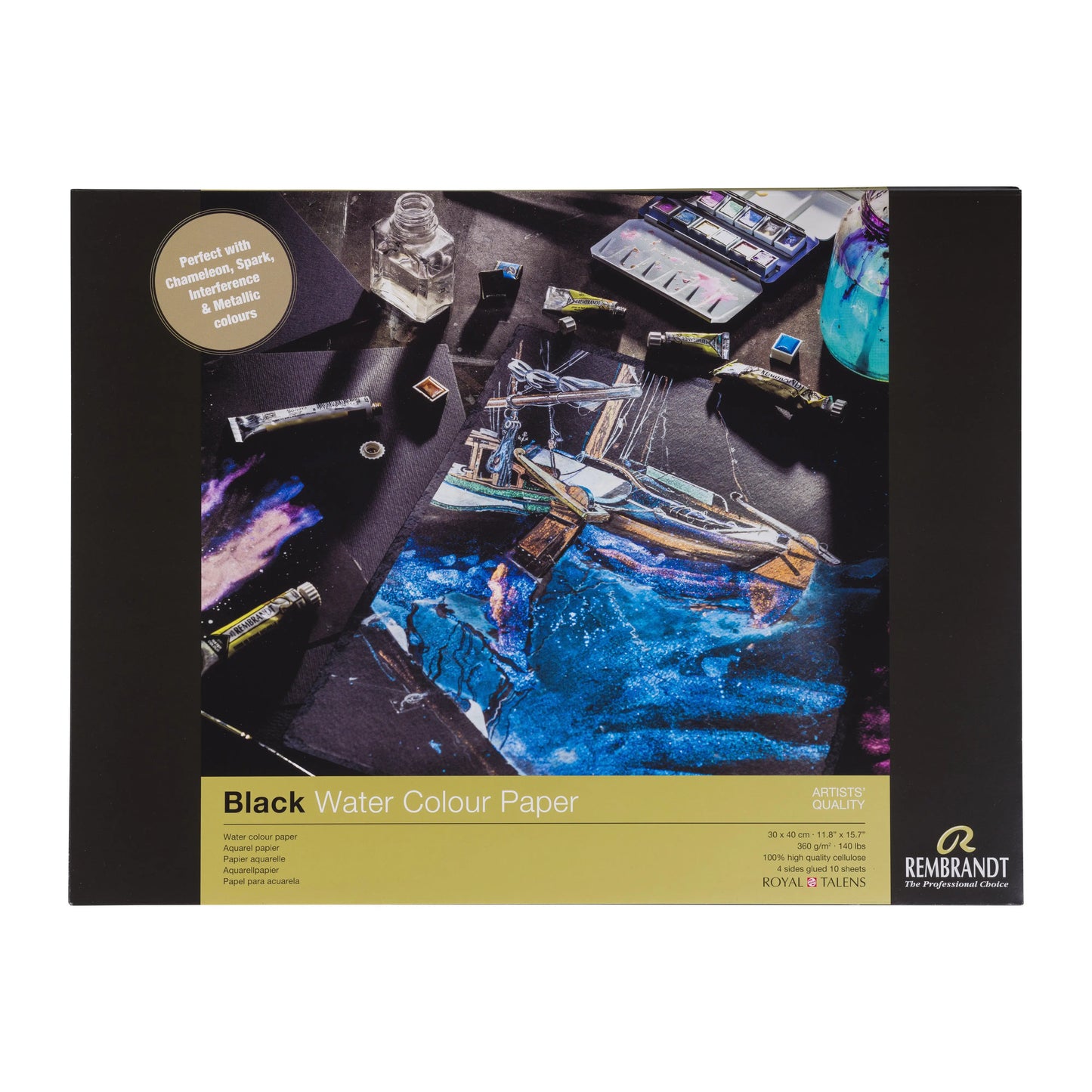 REMBRANDT Aquarell-Block 30x40 cm Idealshop