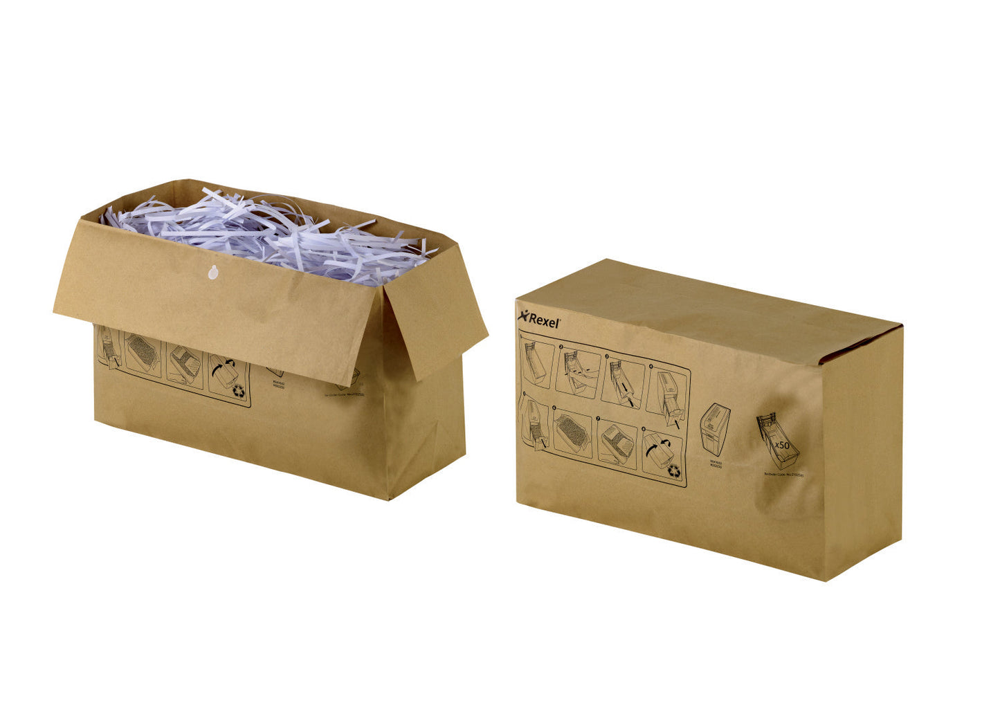 REXEL Abfallsack Recycelbar 34lt Idealshop