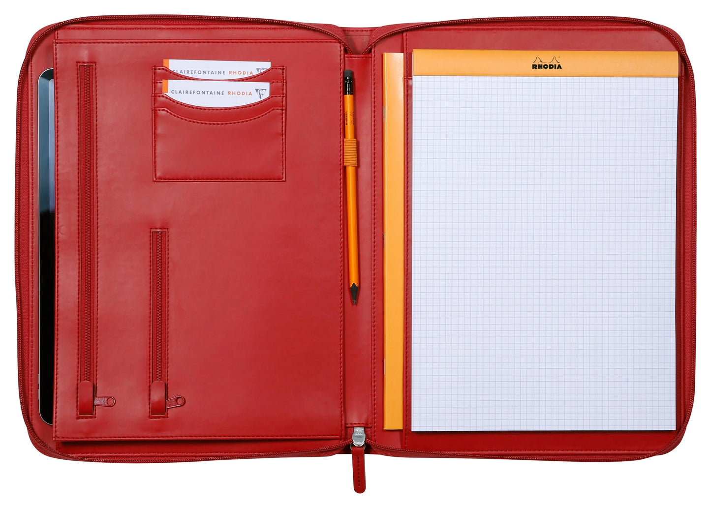 RHODIA Konferenzmappe A4 168122C rot Idealshop