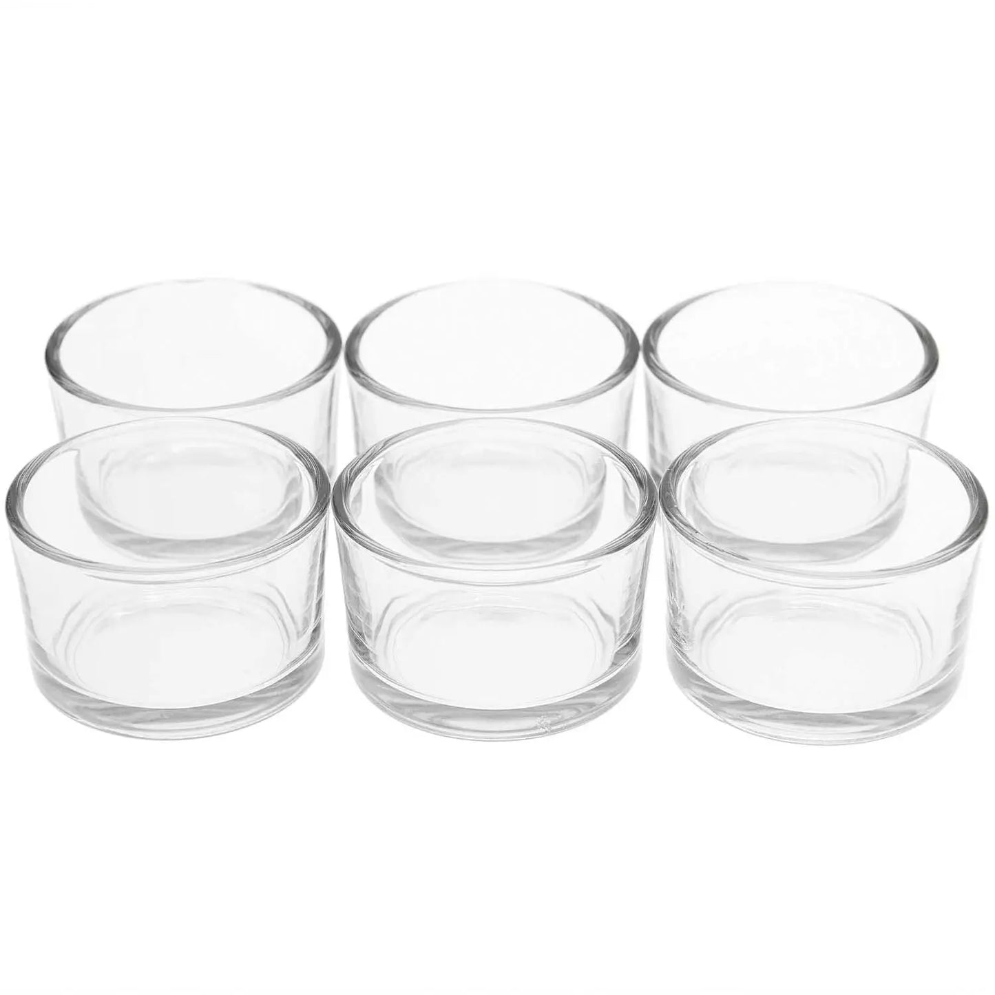 RICO DESIGN Teelichtgläser Set 5.2x3.3cm 500316 6 Stück Idealshop