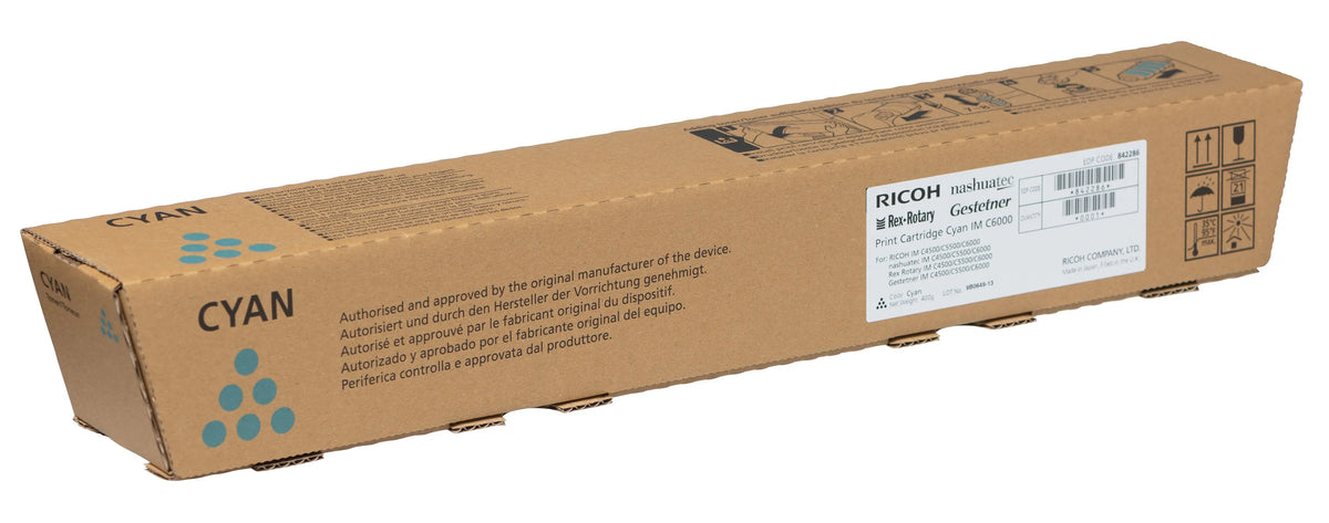 RICOH Toner cyan 842286 IM C6000 22'500 Seiten Idealshop