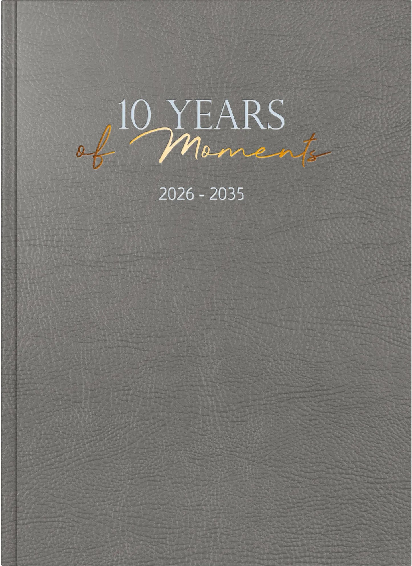 RIDOIDE 10 Jahresagenda 2026-2035 7022404016.26 1T/1S grau DE 21x29.1cm Idealshop