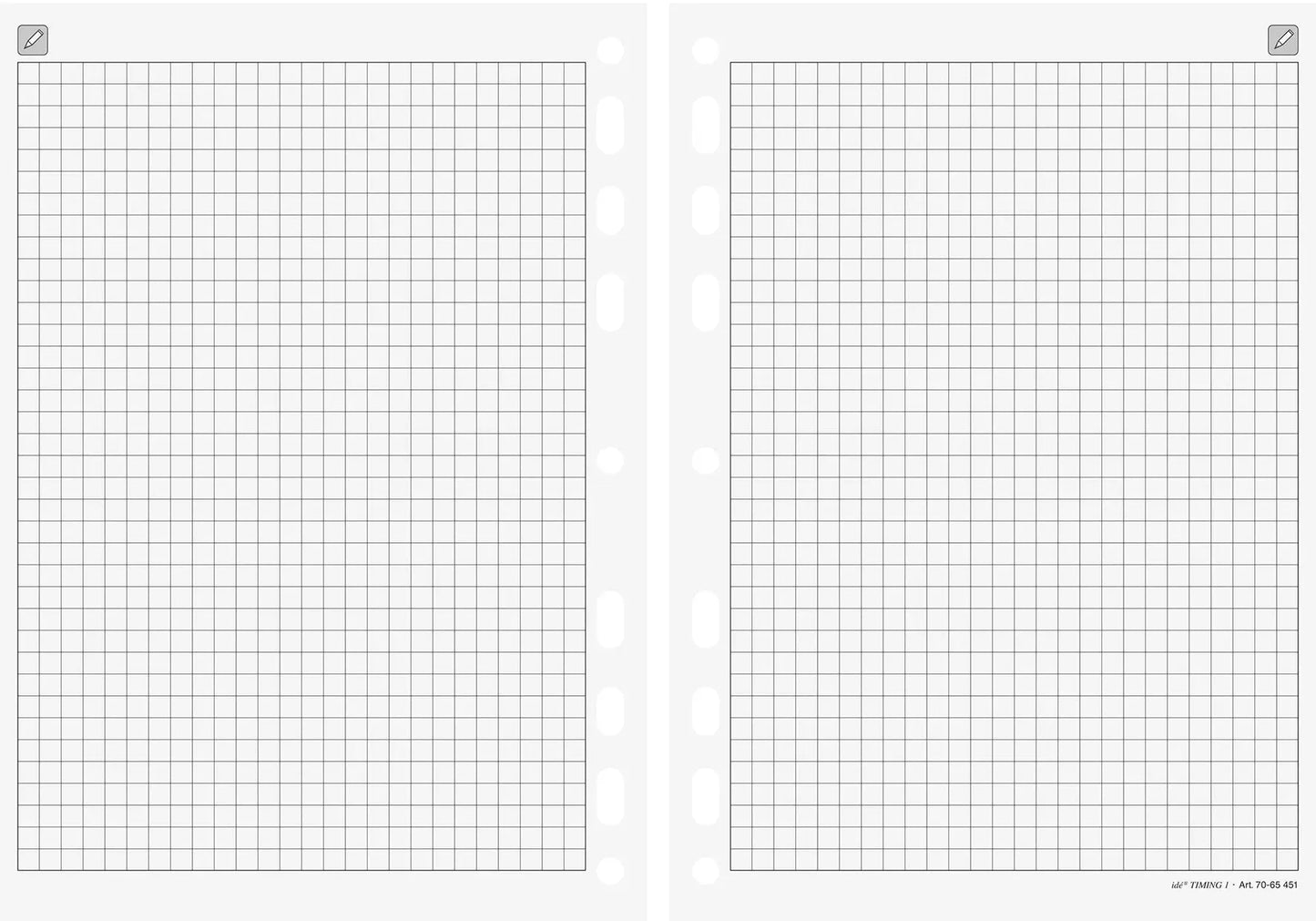 RIDOIDE Timing 1 Notizen kariert Idealshop