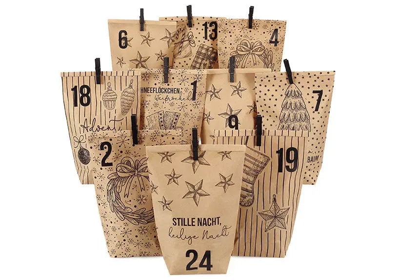 ROOST Adventskalender 24x21cm Idealshop