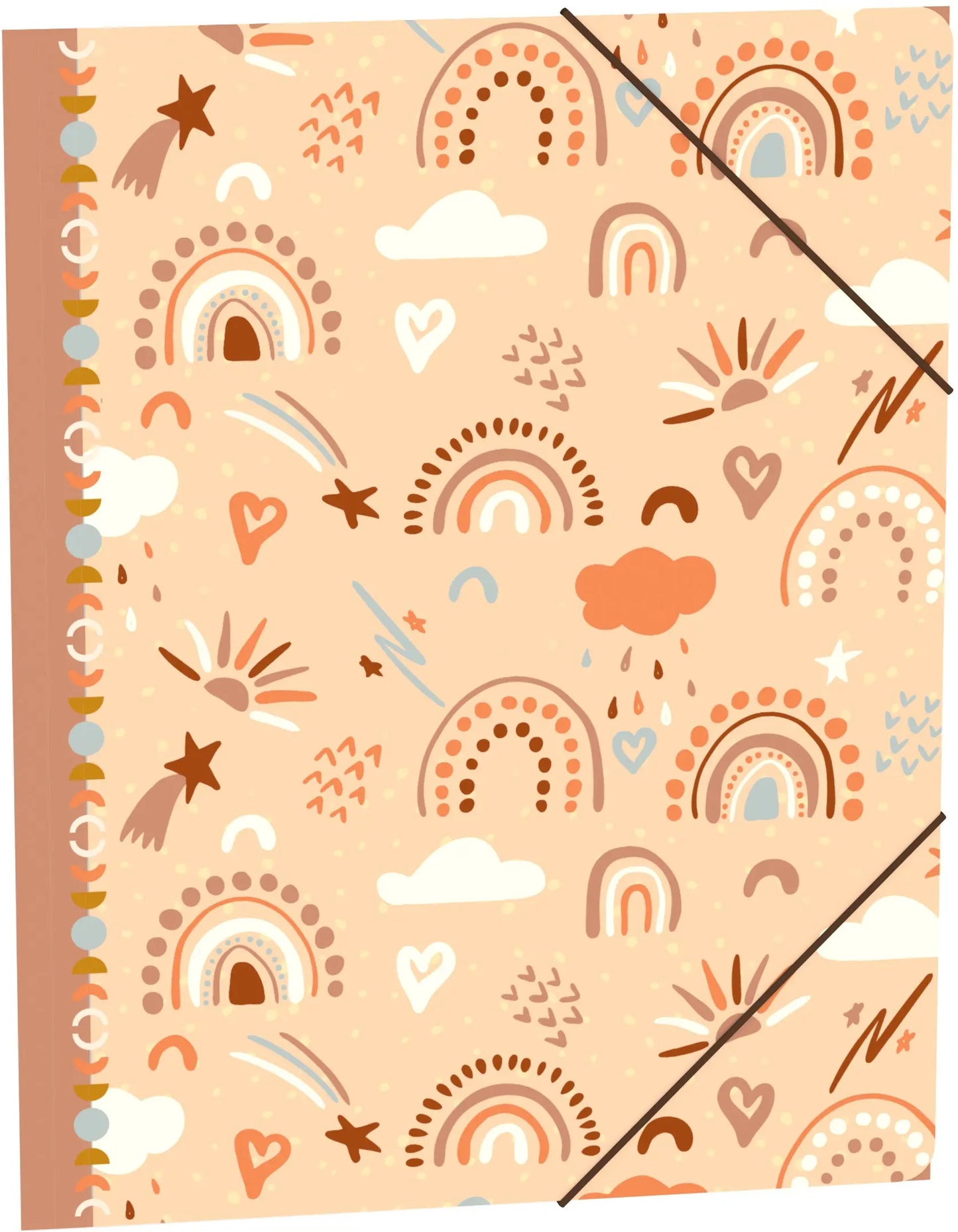 ROOST Gummizugmappe Ec-oooh! A4 529459 Rainbow Idealshop