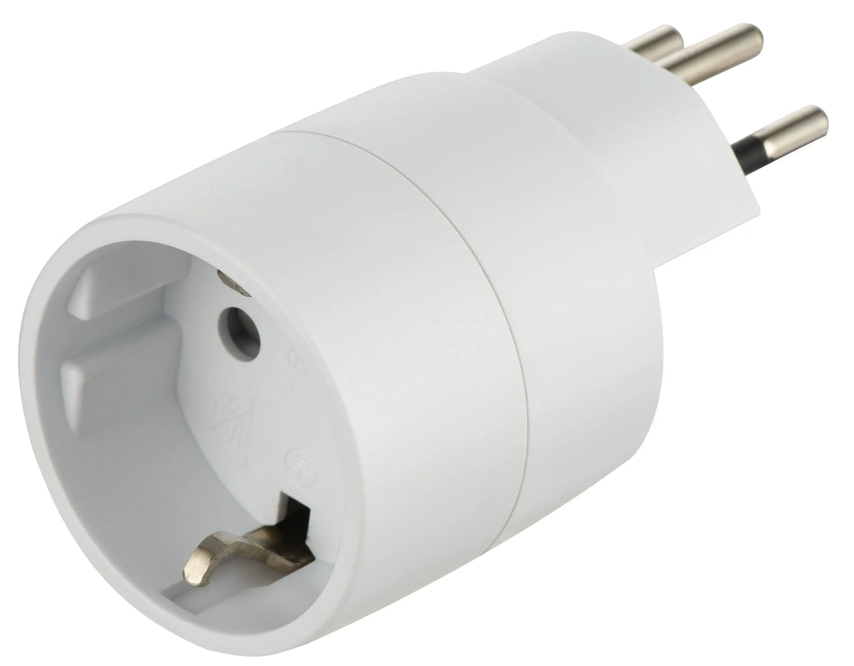 S-ELECTRO Reisestecker, weiss 85.701 Idealshop