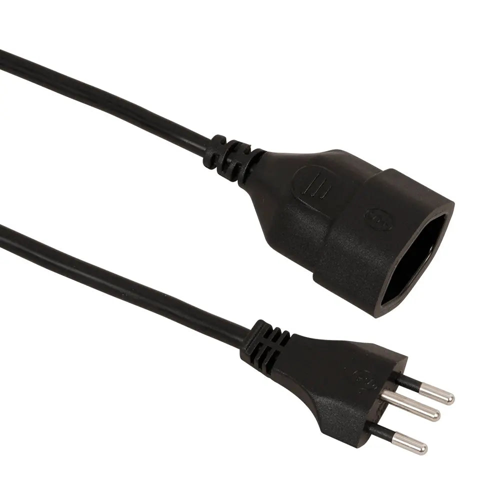 S-ELECTRO Verlängerungskabel 02.900.2SZ schwarz, 2m Idealshop