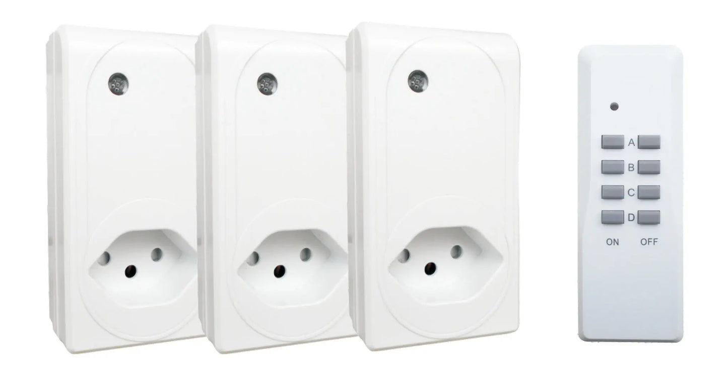 SCHOENENBERGER Funkschalter Set indoor 86.3622 Indoor weiss Idealshop