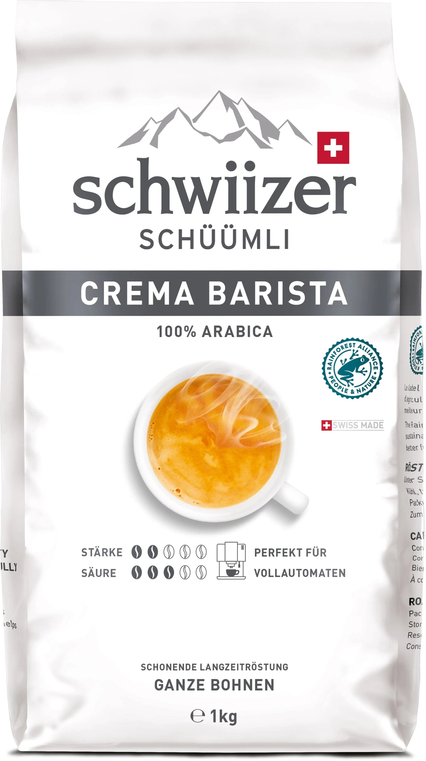 SCHWIIZER Schüümli Crema Barista 1kg Idealshop
