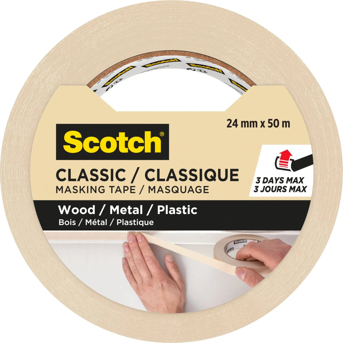 SCOTCH Abdeckband Classic 24mmx50m CLASSIC-2450 Idealshop