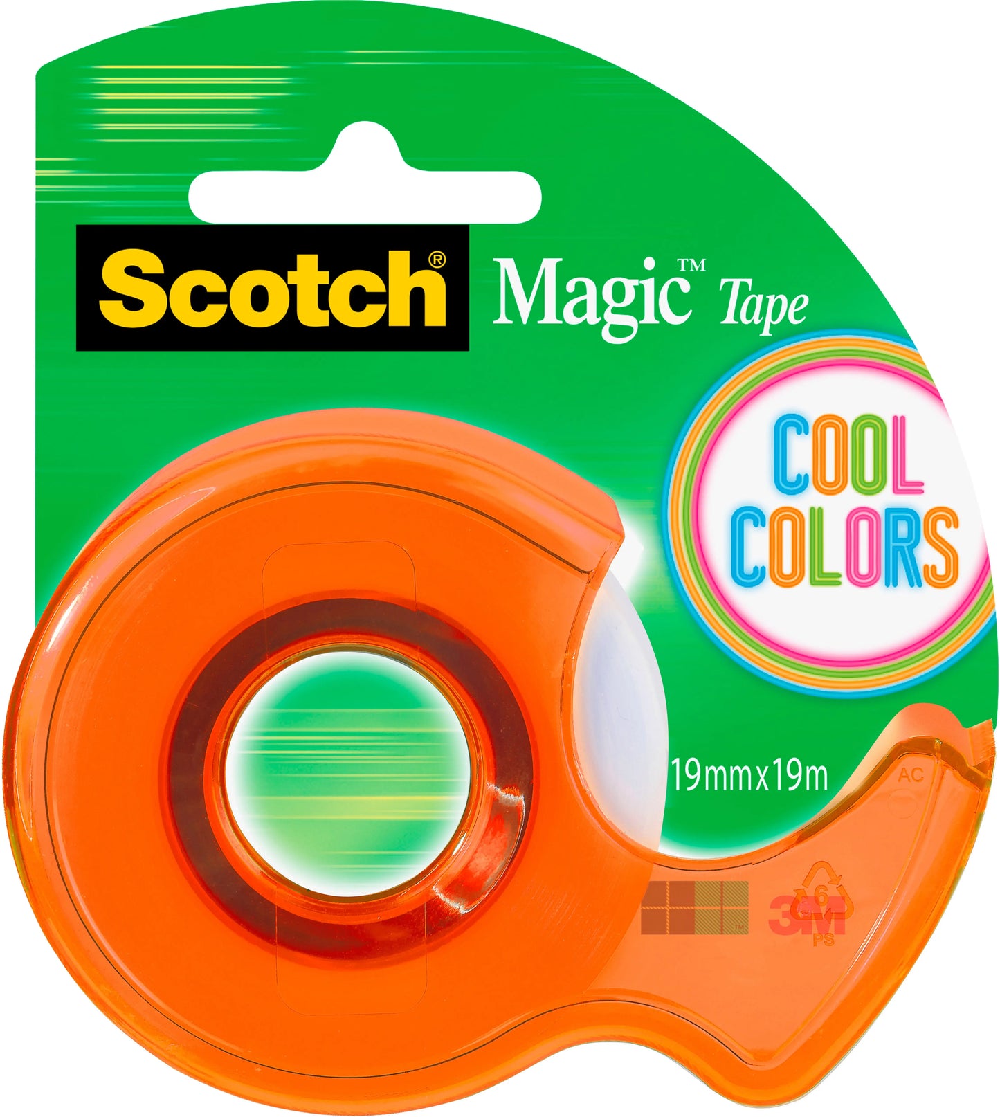 SCOTCH Dispenser Cool Color 19mmx19m Idealshop