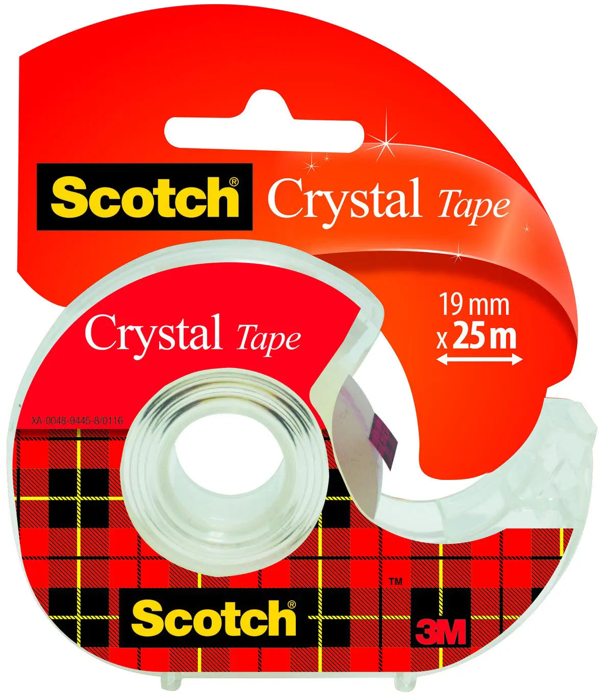 SCOTCH Magic Tape Crystal 19mmx25m 6-1925D kristallklar, auf Abroller Idealshop