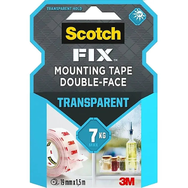 SCOTCH Montageband 19mm×1,5m 4910C1915 transparent Idealshop