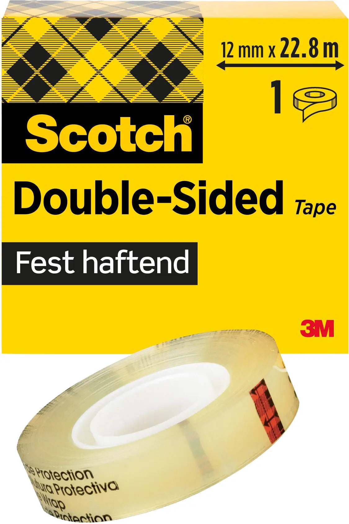 SCOTCH Tape 665 12mmx22,8m 6651223K doppelseitig Idealshop