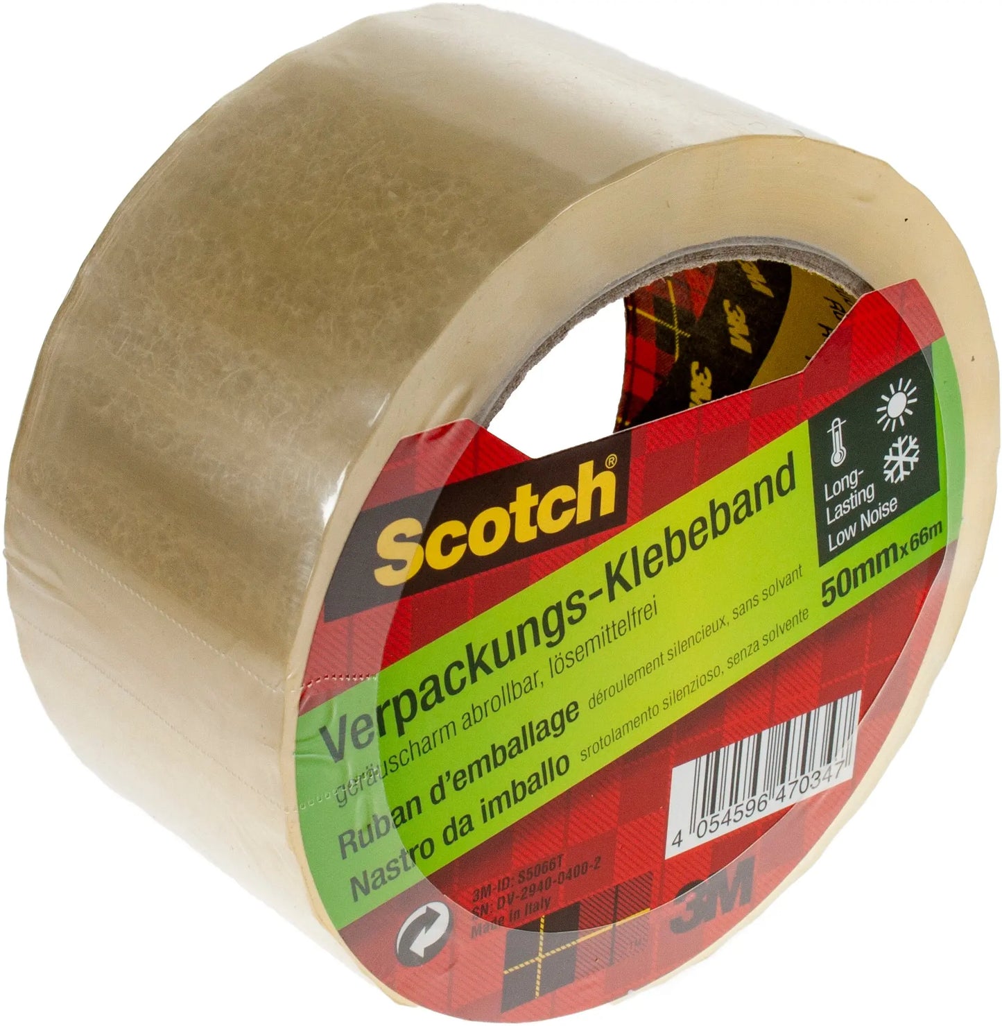 SCOTCH Verpackungs-Klebeband S5066T Transparent 50mm x 66m Idealshop