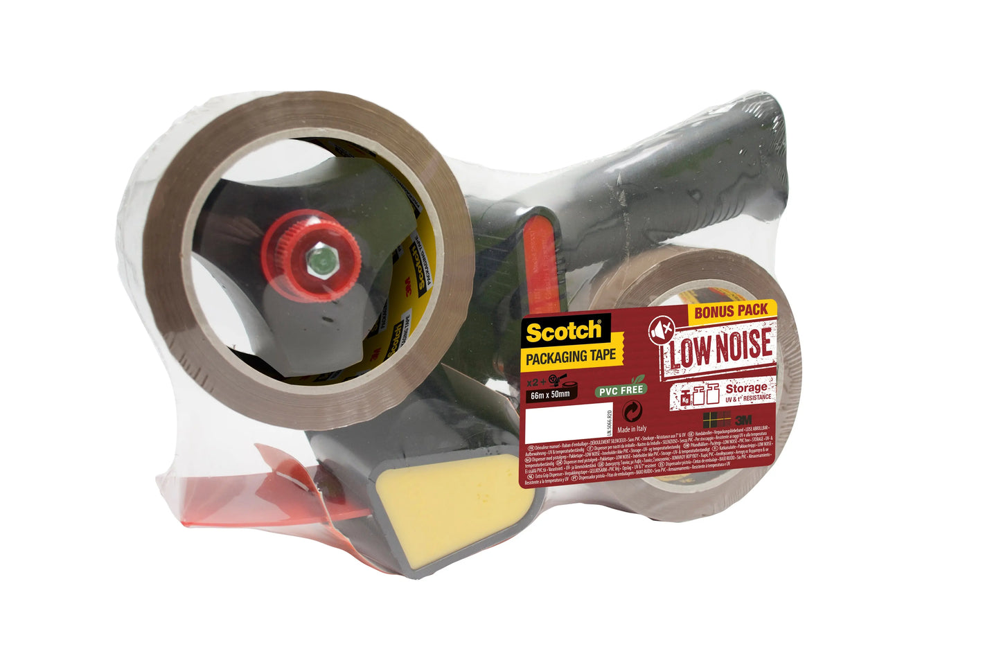 SCOTCH Verpackungsband 50mmx66m 7100298857 1 Abroller + 2 Rollen Idealshop
