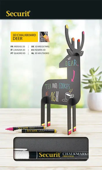 SECURIT Kreidetafel BAMBI Idealshop