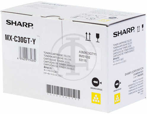 SHARP Toner yellow MX-C30GTY MX-C301W 6000 Seiten Idealshop