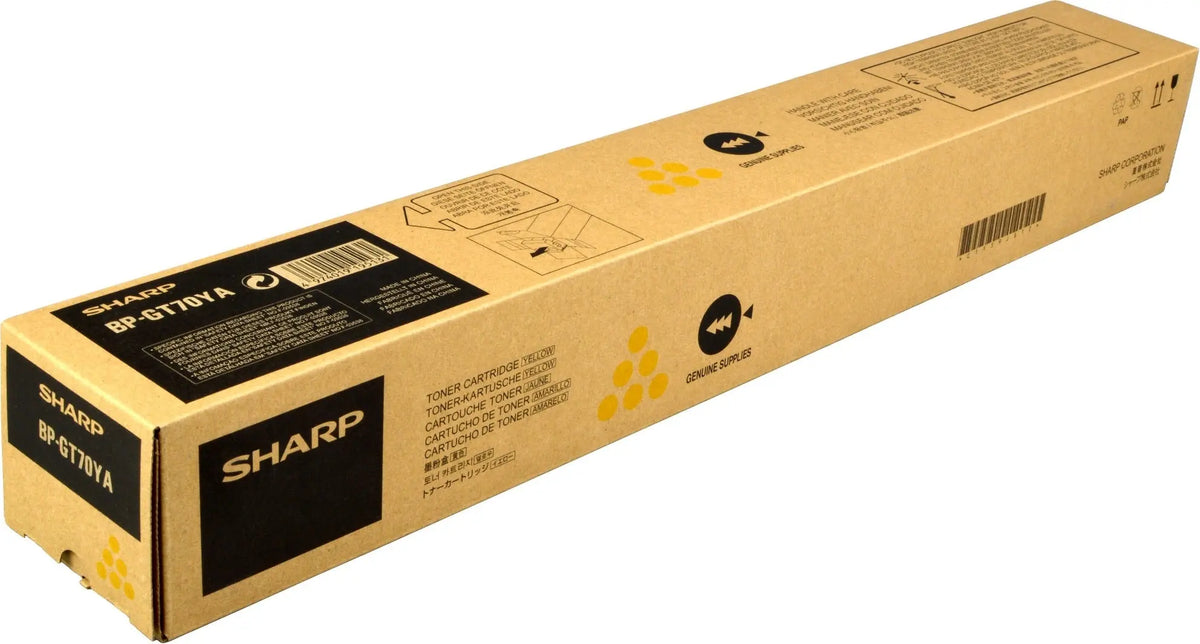SHARP Toner yellow BP-GT70YA BP50C26/50C31 24'000 Seiten Idealshop