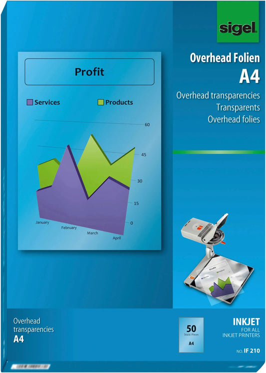 SIGEL     Inkjet-Folie                A4 Idealshop