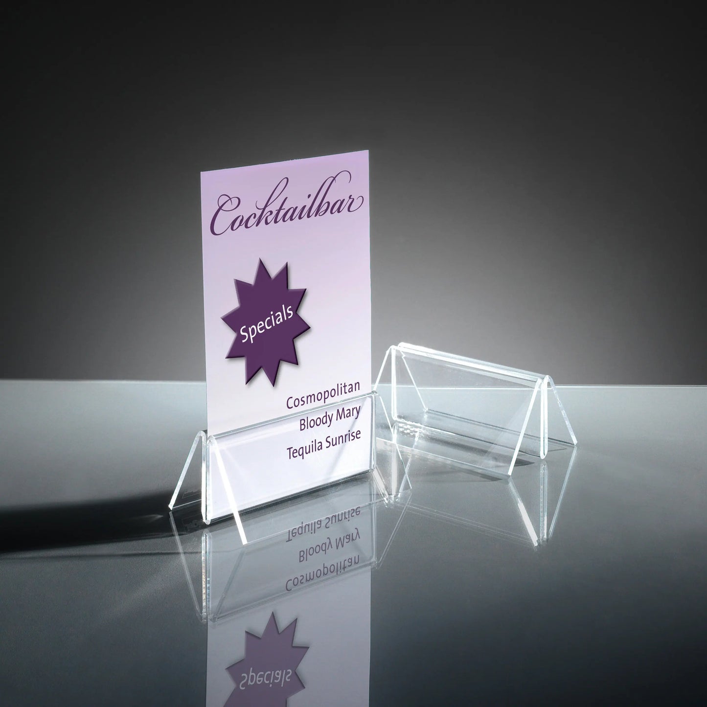 SIGEL Kartenhalter Acryl Idealshop