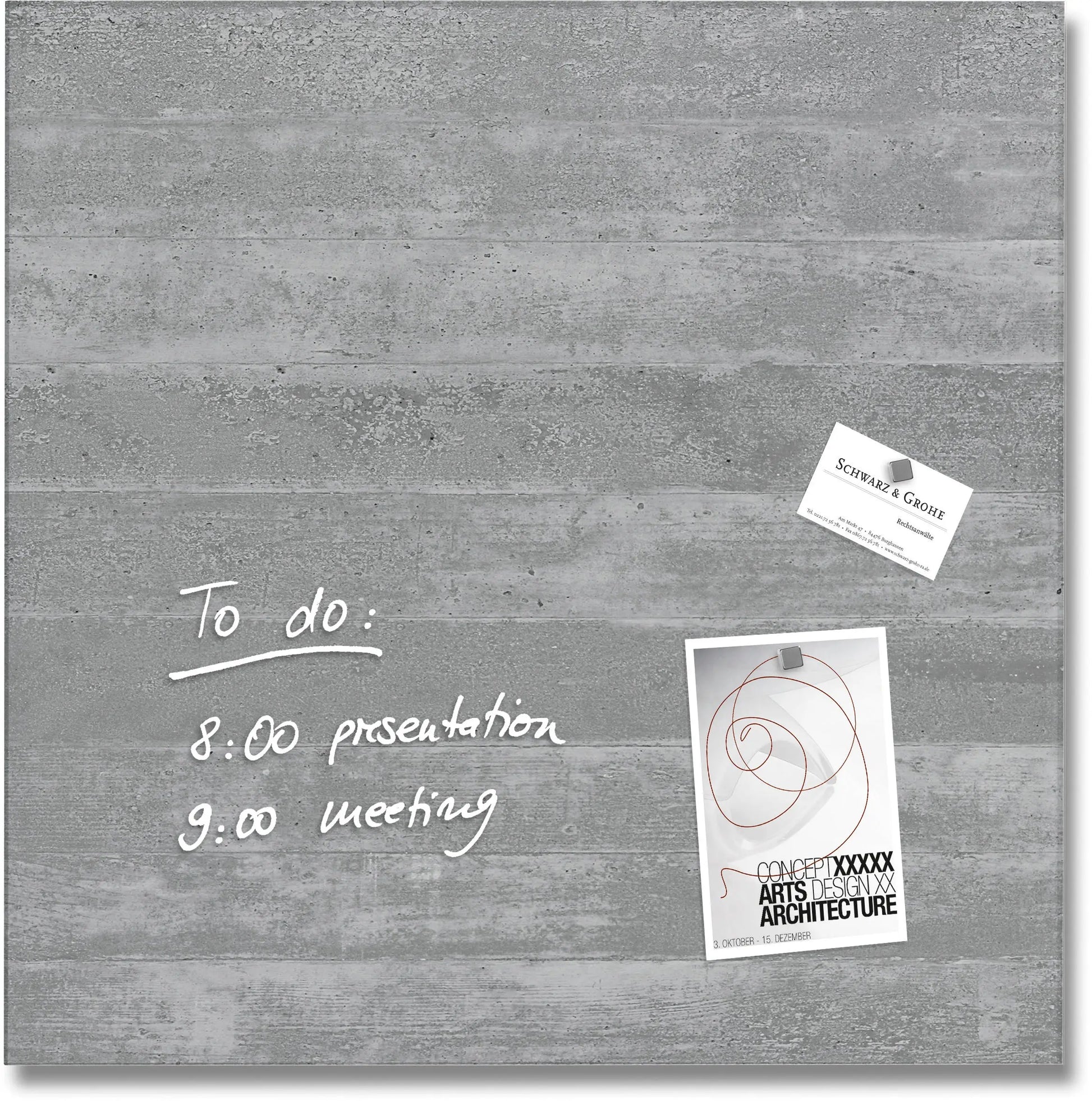 SIGEL     Magnettafel Glas Idealshop