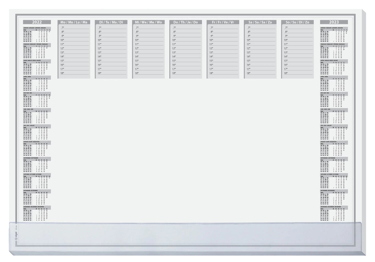 SIGEL Schreibunterlage,Protect Idealshop