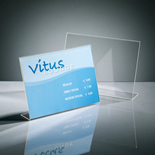 SIGEL     Tischaufsteller Classic     A4 Idealshop