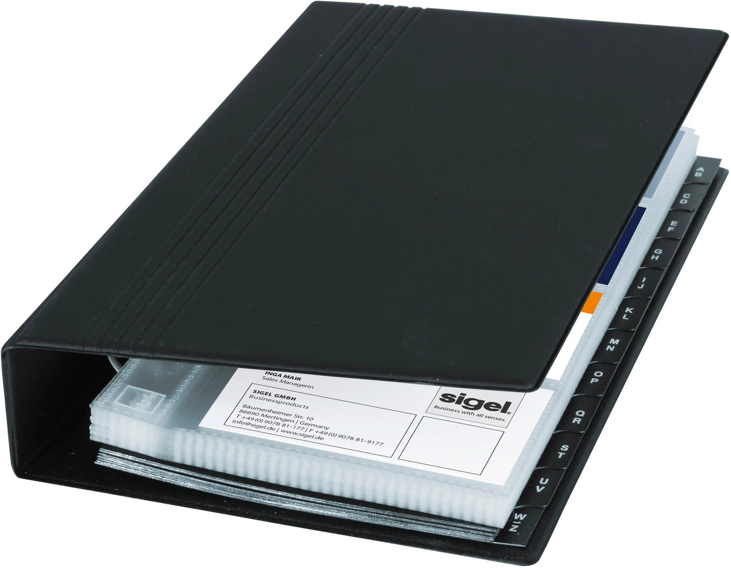 SIGEL Visitenkarten-Ringb. 265x147mm Idealshop