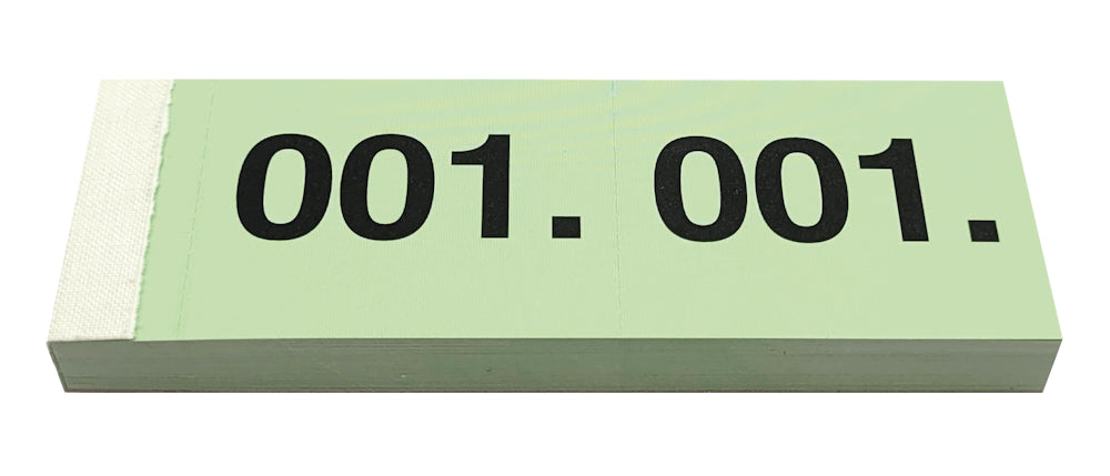 SIMPLEX Garderobenblock 1-100 13074 grün 100 Blatt Idealshop