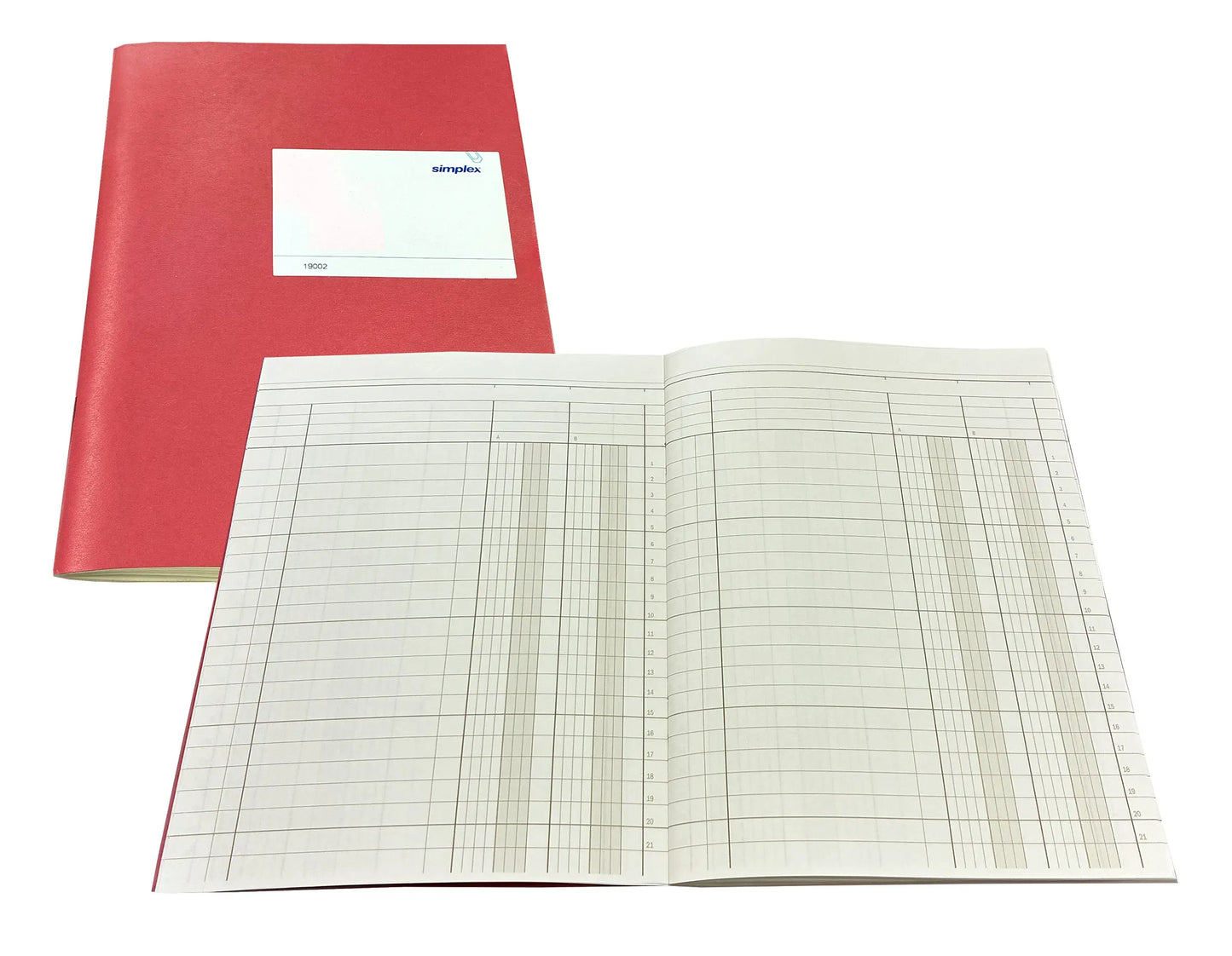 SIMPLEX Statistikheft A5 19002 rot 40 Blatt Idealshop