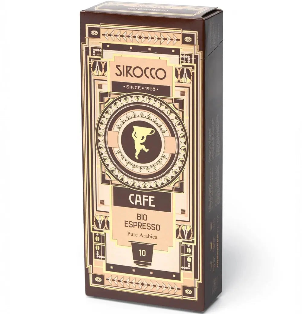 SIROCCO Kaffeekapseln 2964 Bio Espresso 10 Stk. Idealshop