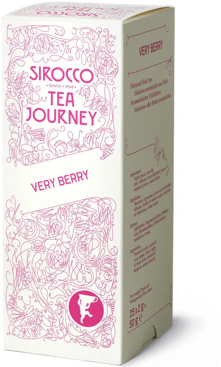 SIROCCO Very Berry Tea 833 25 Pyramiden Idealshop