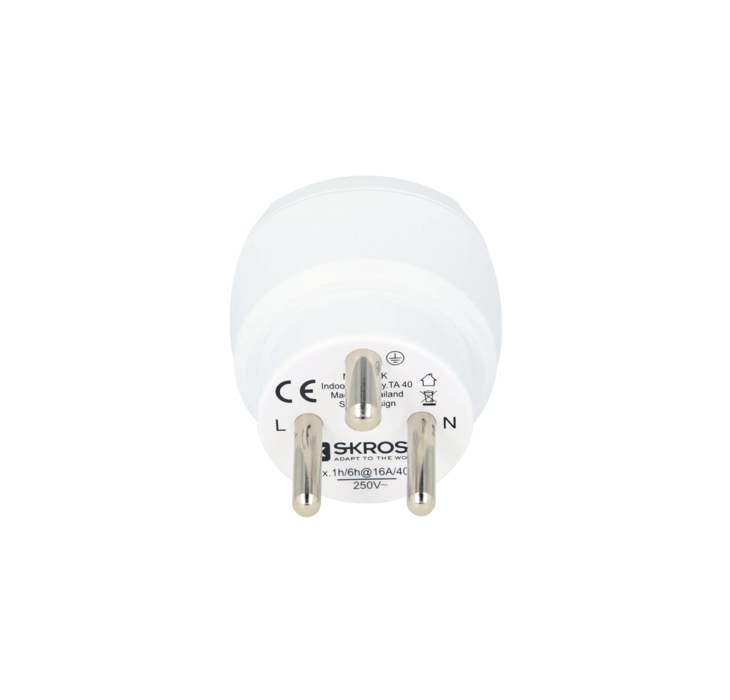 SKROSS Country Travel Adapter 1.500232 Europe to Denmark Idealshop