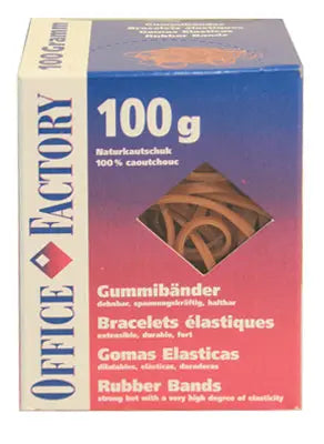 SMART OFFICE Gummibänder 90mmx3mm 601133 Naturkautschuk 100g Idealshop