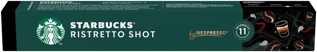 STARBUCKS Kaffeekapseln 10 Stk. 6223319 Ristretto Shot Idealshop